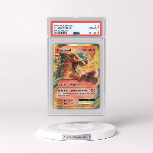 2016 Pokémon XY Evolutions #12 Charizard EX - Holo (PSA 10 GEM MINT)