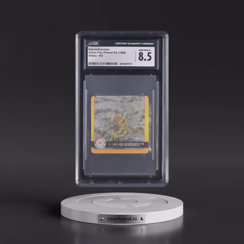1999 Action Flipz Premier Edition (Artbox) - English #22 Kabuto/Kabutops (CGC 8.5 NM-MT+)