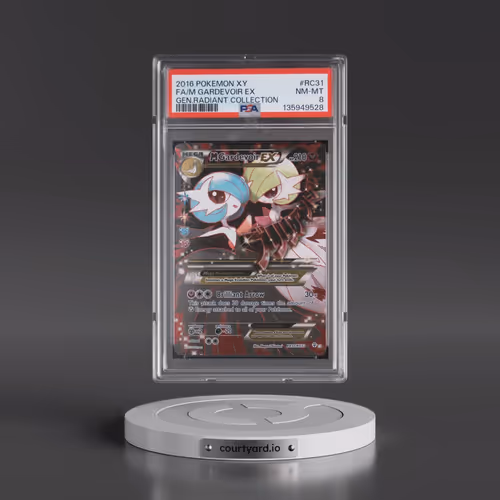 2016 Pokémon XY Generations Radiant Collection #RC31 M Gardevoir EX - Holo Full Art (PSA 8 NM-MT)