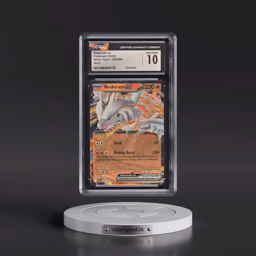 2025 White Flare - WHT EN #020/086 Reshiram ex - Holo (CGC 10 GEM MINT)