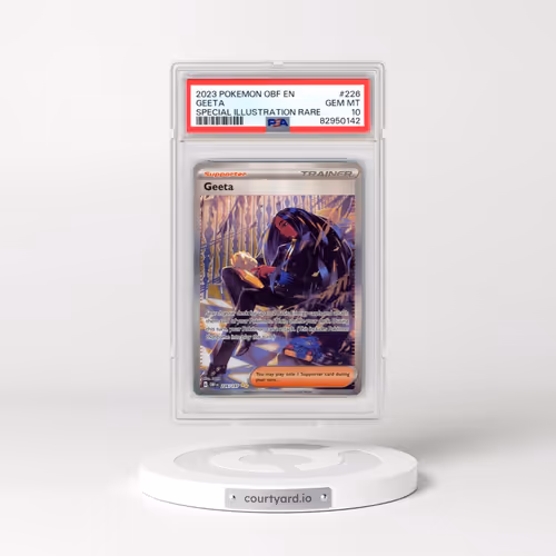 2023 Pokémon Obf EN-Obsidian Flames #226 Geeta - Special Illustration Rare (PSA 10 GEM MINT)