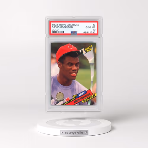 1992 Topps Archives #7 David Robinson - Gold (PSA 10 GEM MINT)