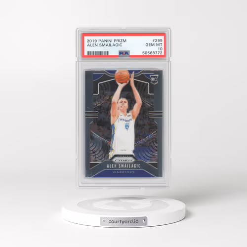 2019 Panini Prizm #299 Alen Smailagic (PSA 10 GEM MINT)