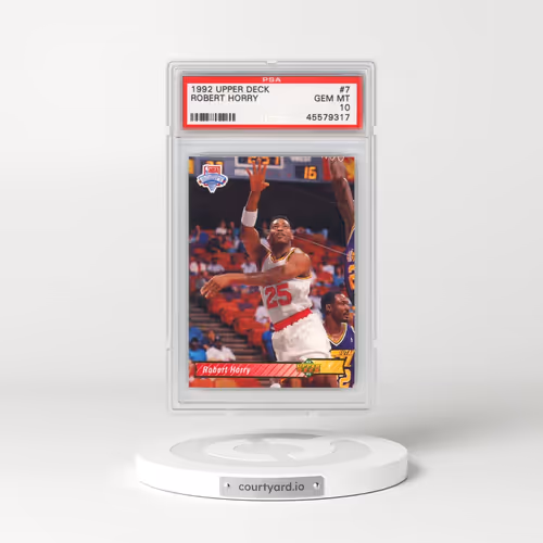 1992 Upper Deck #7 Robert Horry (PSA 10 GEM MINT)