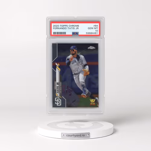 2020 Topps Chrome #84 Fernando Tatis Jr. (PSA 10 GEM MINT)