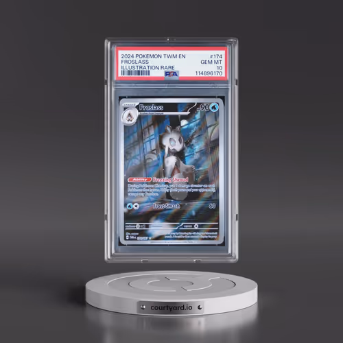 2024 Pokémon Twm EN-Twilight Masquerade #174 Froslass - Illustration Rare (PSA 10 GEM MINT)