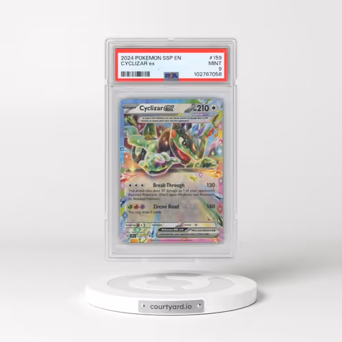 2024 Pokémon Ssp EN-Surging Sparks #159 Cyclizar EX - Holo (PSA 9 MINT)