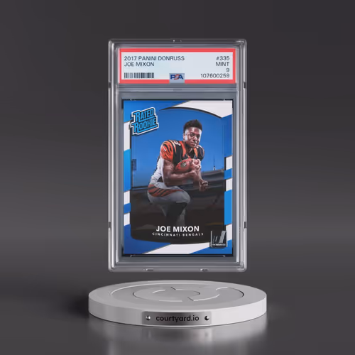 2017 Panini Donruss #335 Joe Mixon (PSA 9 MINT)