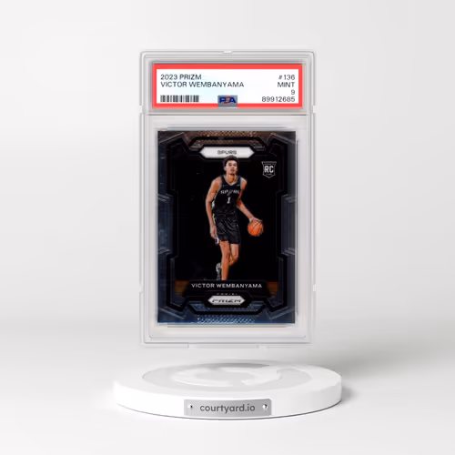 2023 Panini Prizm #136 Victor Wembanyama (PSA 9 MINT)