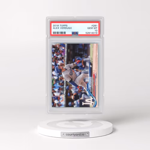 2018 Topps #281 Alex Verdugo (PSA 10 GEM MINT)