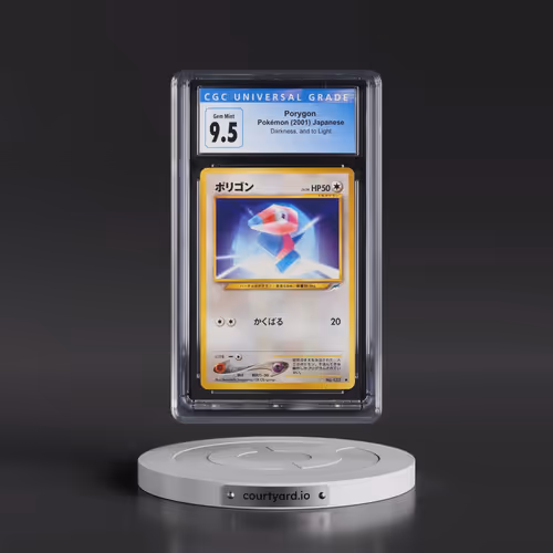 2001 Darkness, and to Light Porygon (CGC 10 GEM MINT)