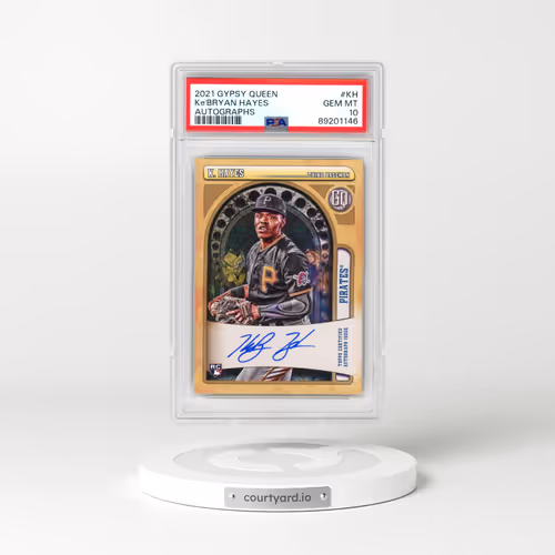 2021 Topps Gypsy Queen Autographs #KH KE'Bryan Hayes (PSA 10 GEM MINT)