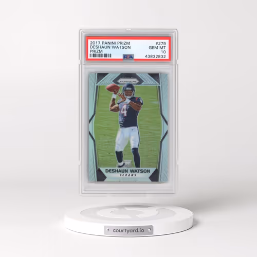 2017 Panini Prizm #279 Deshaun Watson - Prizm (PSA 10 GEM MINT)