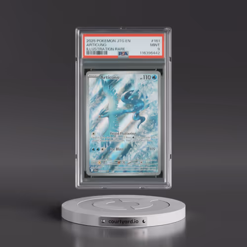 2025 Pokémon Jtg EN-Journey Together #161 Articuno - Illustration Rare (PSA 9 MINT)