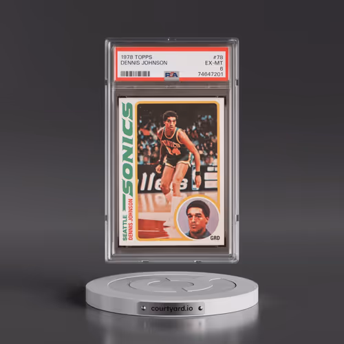 1978 Topps #78 Dennis Johnson (PSA 6 EX-MT)