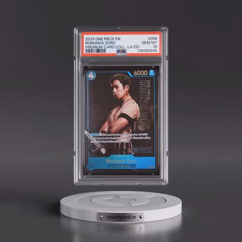 2024 One Piece Premium Card Collection -Live Action Edition #056 Roronoa Zoro (PSA 10 GEM MINT)