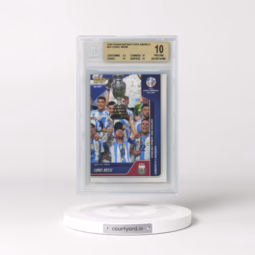 2024 Panini Instant Copa America #43 Lionel Messi/12674 (BGS 10 PRISTINE)