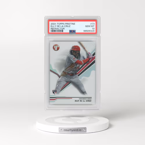 2024 Topps Pristine #73 Elly de La Cruz - Refractor (PSA 10 GEM MINT)