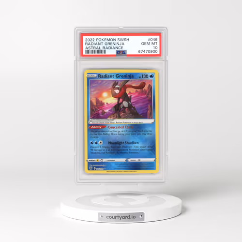 2022 Astral Radiance #046 Radiant Greninja - Holo (PSA 10 GEM MINT)