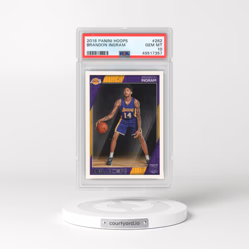 2016 Panini Hoops #262 Brandon Ingram (PSA 10 GEM MINT)