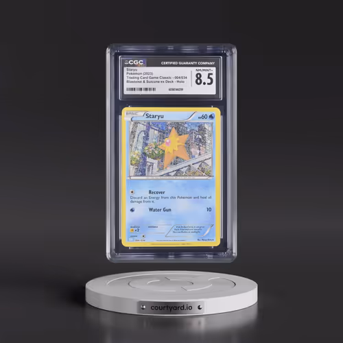 2023 Trading Card Game Classic - CLV, CLC, CLB #004/034 Staryu - Blastoise & Suicune ex Deck - C