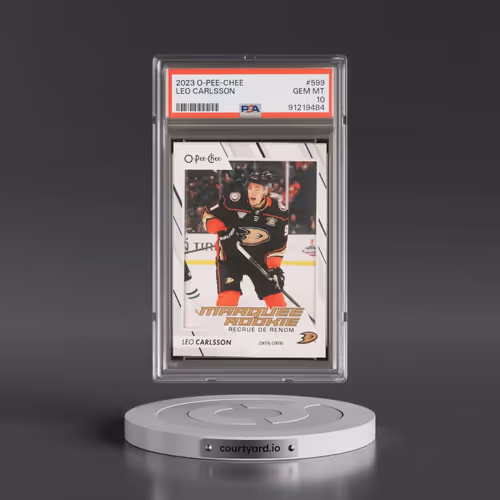 2023 Upper Deck O-Pee-Chee #599 Leo Carlsson (PSA 10 GEM MINT)