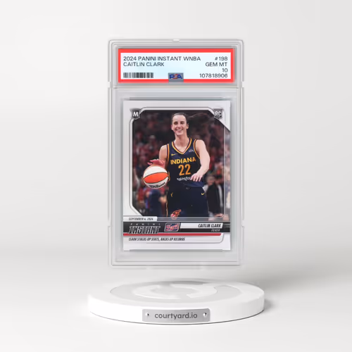 2024 Panini Instant WNBA #198 Caitlin Clark (PSA 10 GEM MINT)