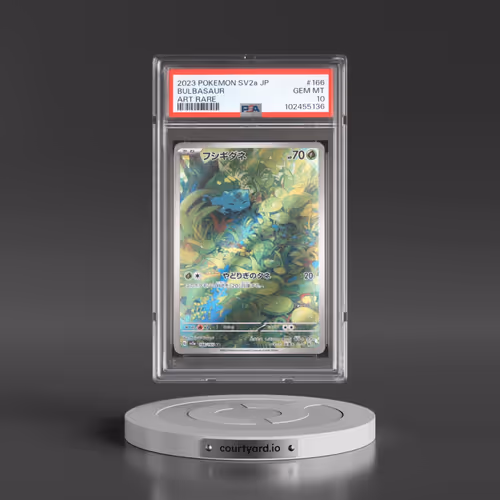 2023 Pokémon Sv2a-Pokemon 151 #166 Bulbasaur - Art Rare (PSA 10 GEM MINT)