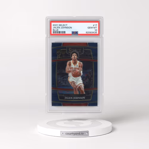2021 Panini Select #17 Jalen Johnson - Blue (PSA 10 GEM MINT)