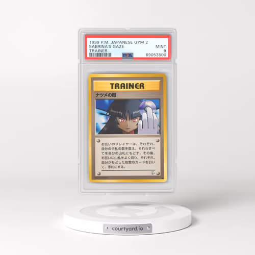1999 Pokémon Gym 2 Sabrina's Gaze - Trainer (PSA 9 MINT)