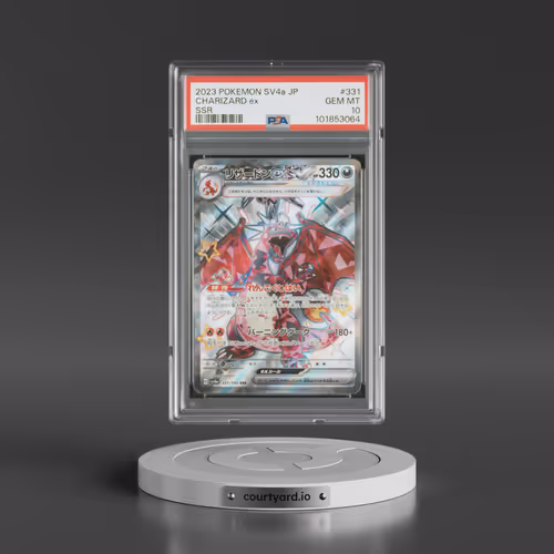 2023 Pokémon Sv4a-Shiny Treasure EX #331 Charizard EX - Holo Ssr (PSA 10 GEM MINT)