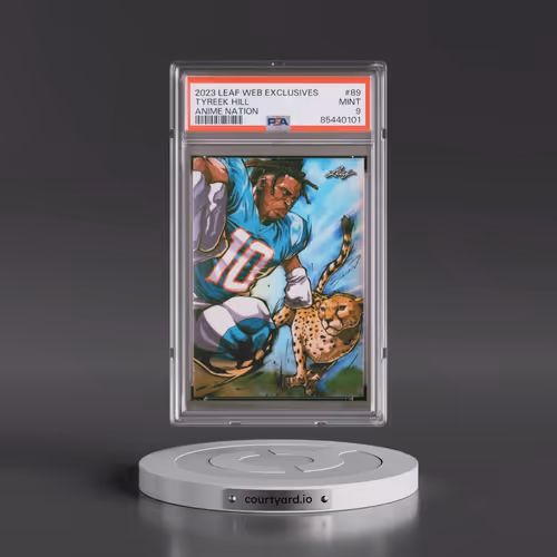 2023 Leaf Web Exclusives #89 Tyreek Hill - Anime Nation (PSA 9 MINT)