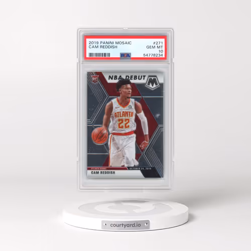 2019 Panini Mosaic #271 Cam Reddish (PSA 10 GEM MINT)