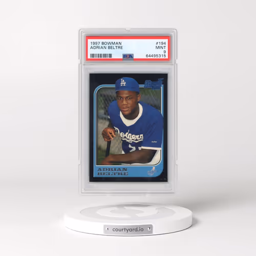 1997 Bowman #194 Adrian Beltre (PSA 9 MINT)