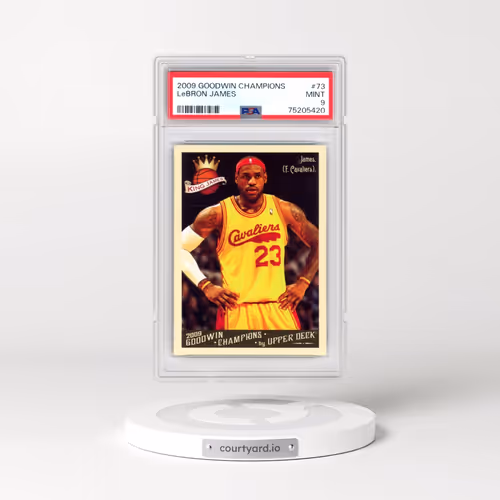 2009 Goodwin Champions #73 LeBron James (PSA 9 MINT)