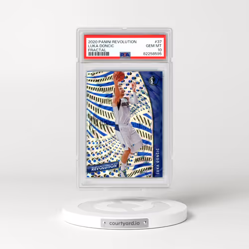 2020 Panini Revolution #37 Luka Doncic - Fractal (PSA 10 GEM MINT)
