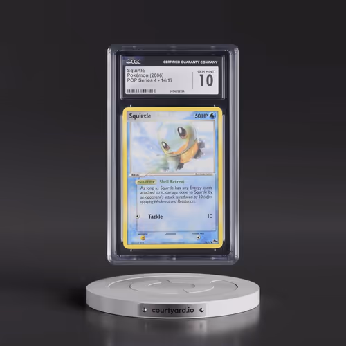 2006 POP Series 4 #14/17 Squirtle (CGC 10 GEM MINT)