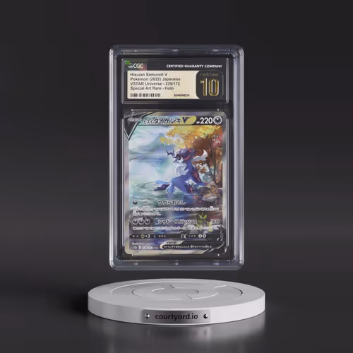 2022 VSTAR Universe #229/172 Hisuian Samurott V - Special Art Rare Holo (CGC 10 PRISTINE)