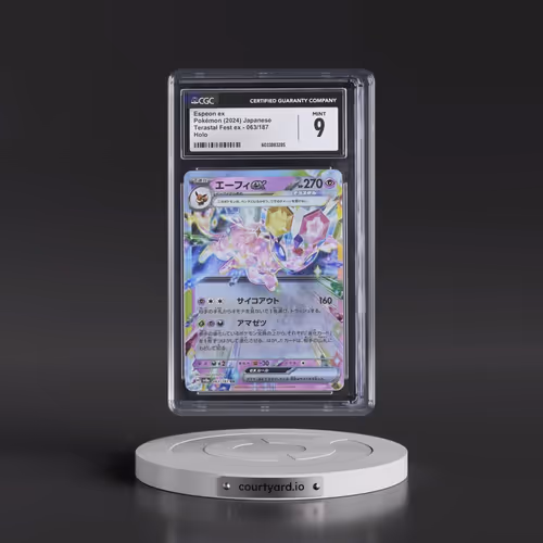 2024 Pokémon Sv8a-Terastal Fest EX #063 Espeon EX - Holo (CGC 9 MINT)