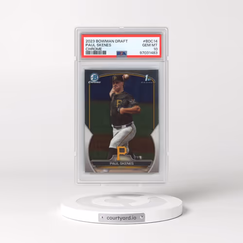 2023 Bowman Draft #BDC14 Paul Skenes - Chrome (PSA 10 GEM MINT)