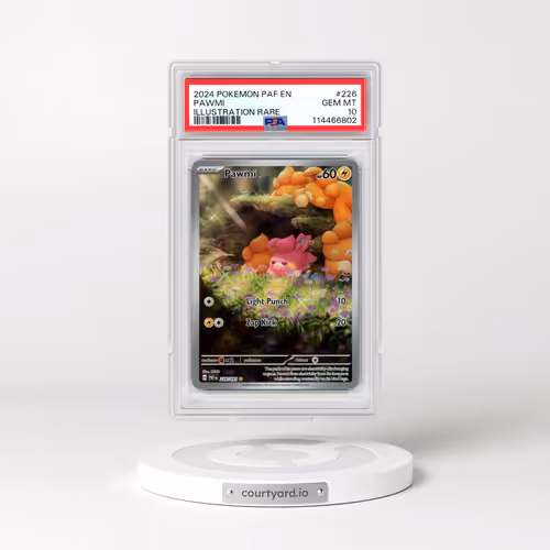 2024 Pokémon Paf EN-Paldean Fates #226 Pawmi - Illustration Rare (PSA 10 GEM MINT)
