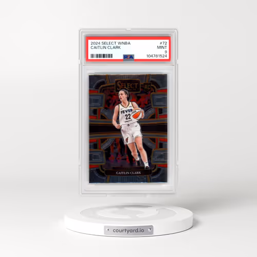 2024 Panini Select WNBA #72 Caitlin Clark (PSA 9 MINT)