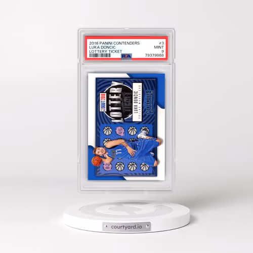 2018 Panini Contenders Lottery Ticket #3 Luka Doncic (PSA 9 MINT)