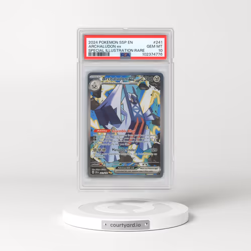 2024 Pokémon Ssp EN-Surging Sparks #241 Archaludon EX - Holo Special Illustration Rare (PSA 10 GEM M