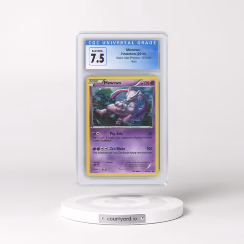 2013 Black Star Promos #XY100 Mewtwo - (Cosmos Holo) (CGC 7.5 NM+)