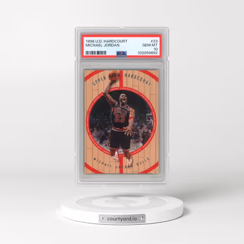 1998 Upper Deck Hardcourt #23 Michael Jordan (PSA 10 GEM MINT)