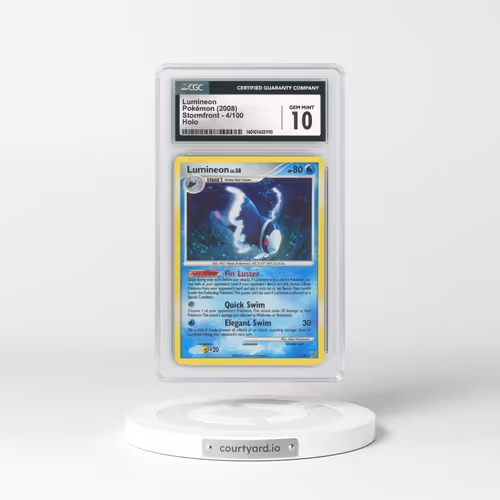 2008 Stormfront #4 Lumineon - Holo (CGC 10 GEM MINT)