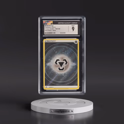 2023 Crown Zenith #159/159 Metal Energy - Ultra Rare Holo (CGC 9 MINT)