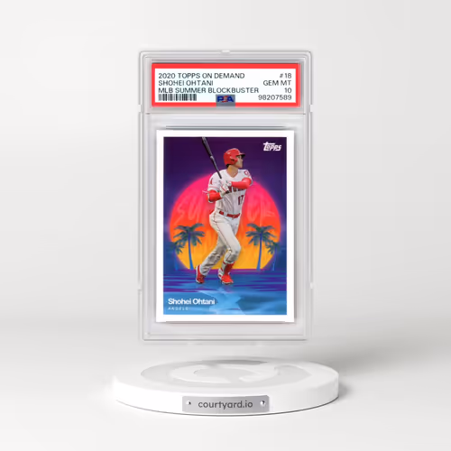 2020 Topps on Demand MLB Summer Blockbuster #18 Shohei Ohtani (PSA 10 GEM MINT)