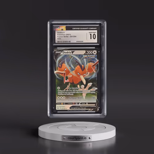 2019 Fusion Strike #201/264 Dodrio V - Ultra Rare Holo (CGC 10 GEM MINT)